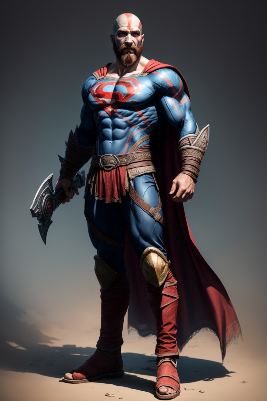 God Of War Super Man t shirt design graphic, God Of War Super Man best seller tshirt design, God Of War Super Man tshirt design, God Of War Super Man