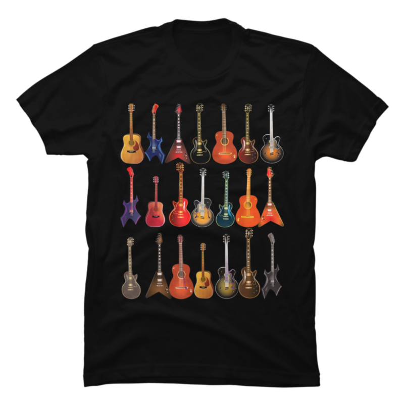 15 Guitar shirt Designs Bundle For Commercial Use Part 2, Guitar T-shirt, Guitar png file, Guitar digital file, Guitar gift, Guitar download, Guitar design DBH