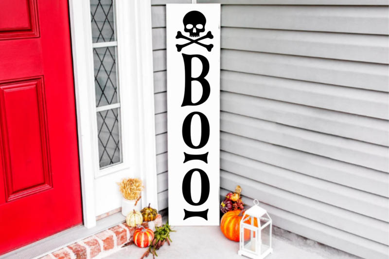 Halloween Porch Sign Svg Bundle, Halloween T-Shirt Bundle