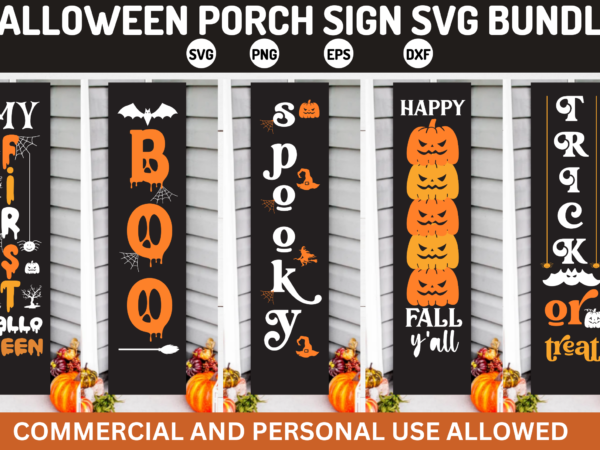 Halloween svg bundle, halloween t-shirt svg bundle,halloween porch sign svg design