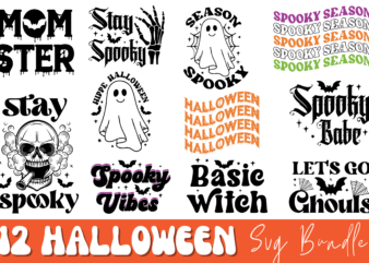 Halloween Svg Bundle, Halloween T-shirt Bundle