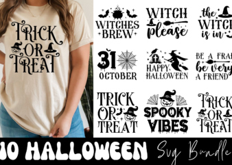 Halloween Svg Bundle, Halloween T-shirt Bundle