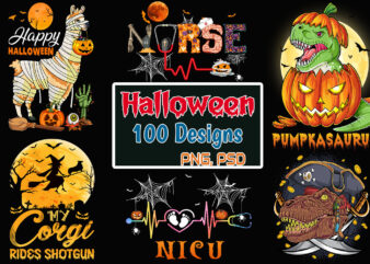 Buy halloween t-shirt design bundle 3- 100 designs