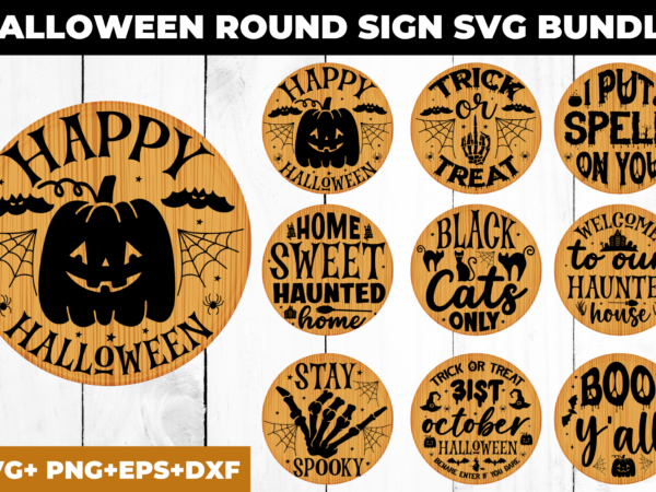 Halloween round sign svg bundle,halloween t-shirt svg bundle Halloween round sign svg bundle,halloween t-shirt svg bundle