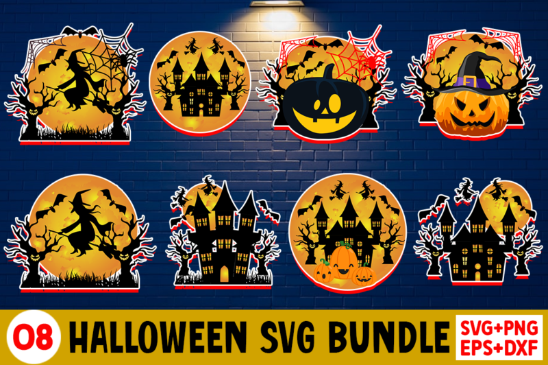 Halloween Clipart Svg Bundle