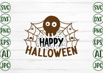 Happy Halloween SVG graphic t shirt