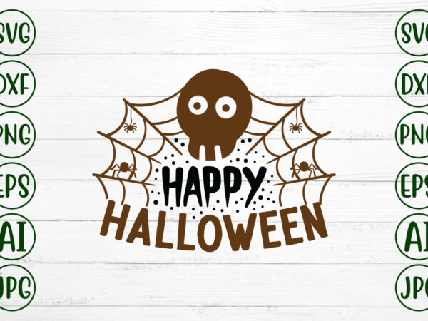 Happy halloween svg graphic t shirt