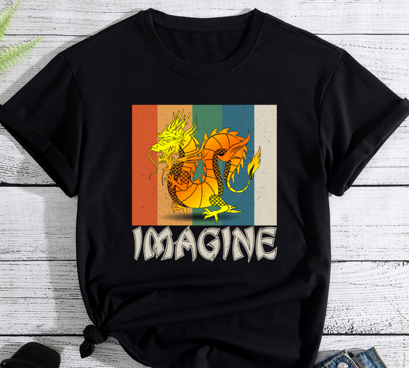Imagine Dragon Vintage Cool Art PC