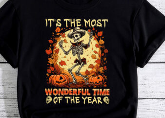 It_s The Most Wonderful Time Of The Year Skeleton Halloween PC