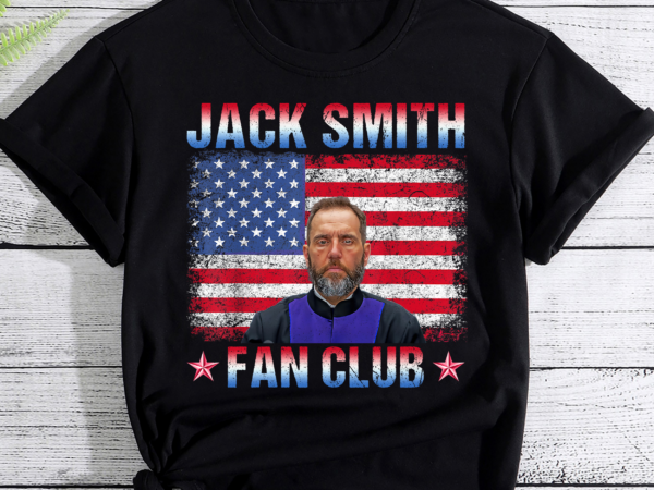 Jack smith fan club retro usa flag american funny political pc vector clipart