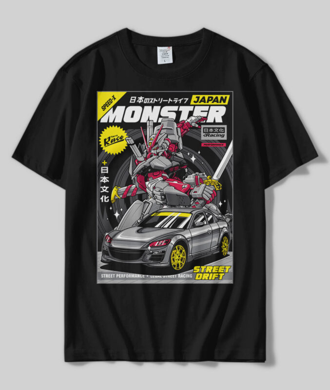 CAR T-SHIRT DESIGN BUNDLE part 4 – JDM Street Wear