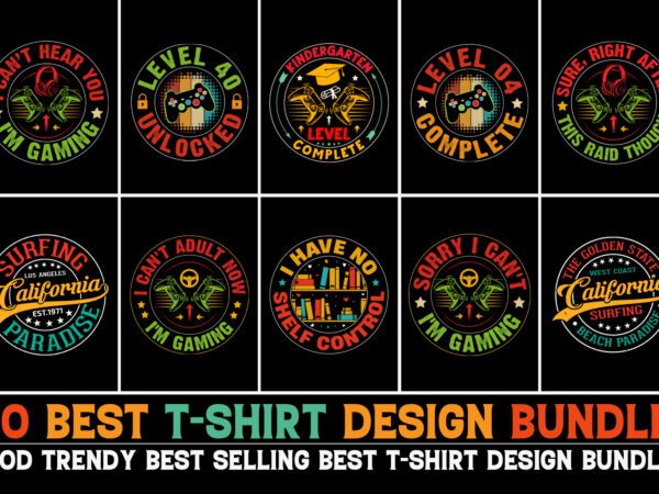 Logo t-shirt design bundle