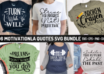 Motivational Quotes SVG Bundle, Motivational Quotes t-shirt Bundle