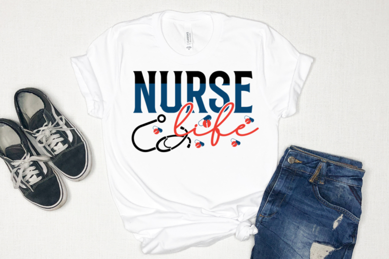 Nurse Svg Bundle ,Nurse Quote T-Shirt Bundle