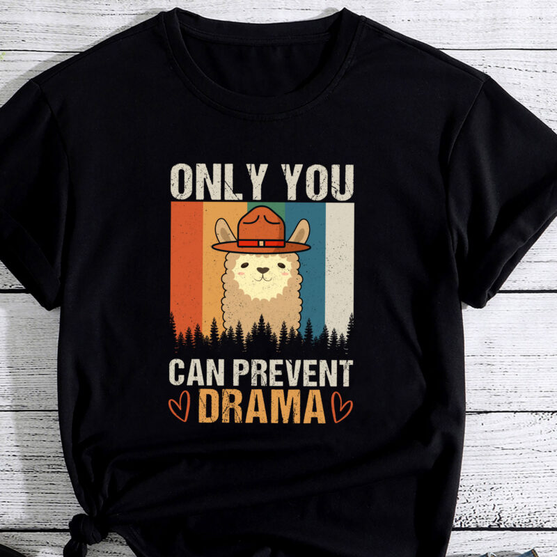 Only You Can Prevent Drama Llama Smokey Parody Bear PC