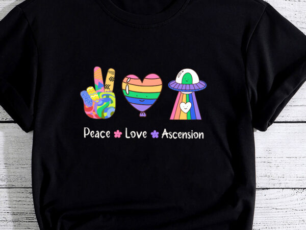 Peace love ascension pc t shirt illustration