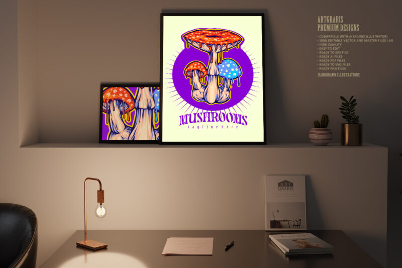 Mysterious magic of melting psychedelic mushrooms