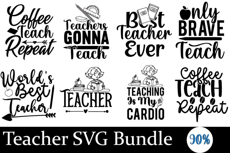 Teacher T-Shirt Design Mega Bundle, Best Selling 160 t-SHirt Design,Back to School Mega Bundle, Teacher T-Shirt Design Bundle,Teacher SVG Bundle,Back to School SVG bUndle, Back to School T-Shirt Design Bundle