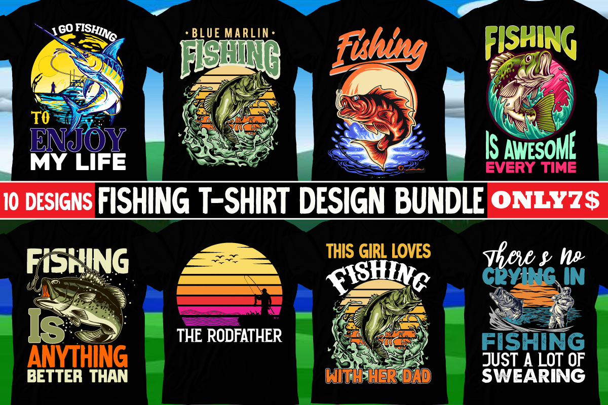 fishing-t-shirt-design-bundle-blue-marlin-fishing-t-shirt-design
