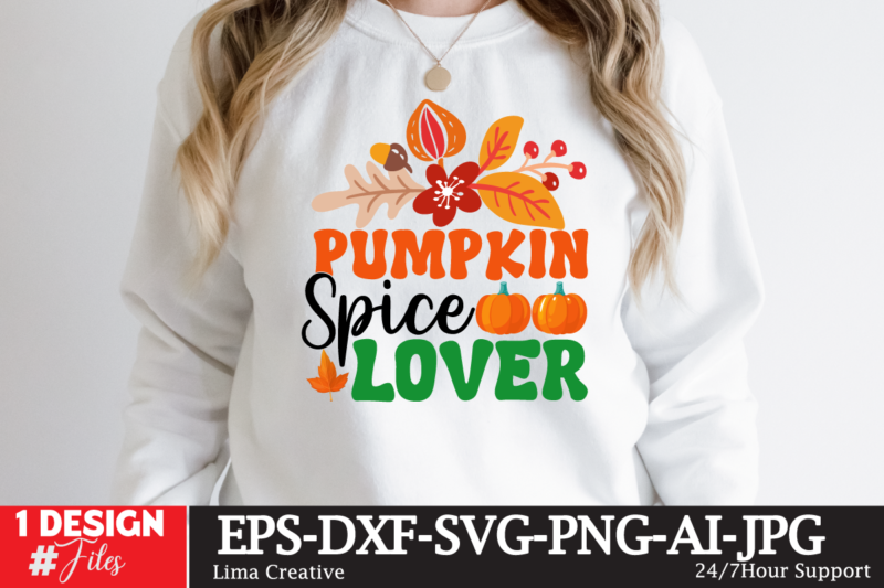 Pumpkin Spice LOver T-shirt Design,fall t-shirt design, fall t-shirt designs, fall t shirt design ideas, cute fall t shirt designs, fall festival t shirt design ideas, fall harvest t shirt