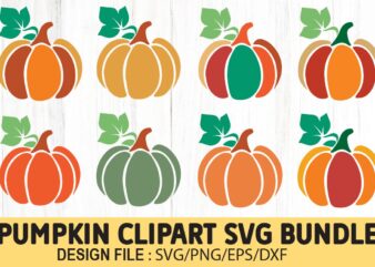 Pumpkin SVG Bundle, Fall T-Shirt Bundle