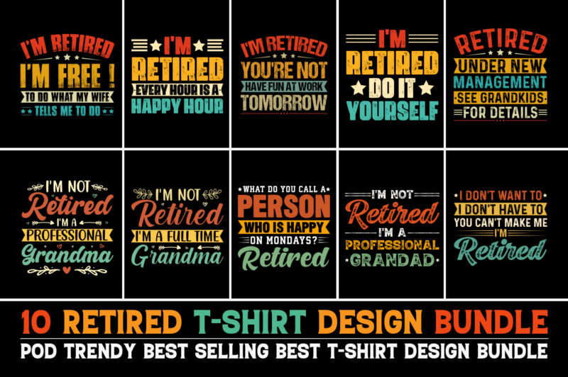 100 T-Shirt Design Bundle 7