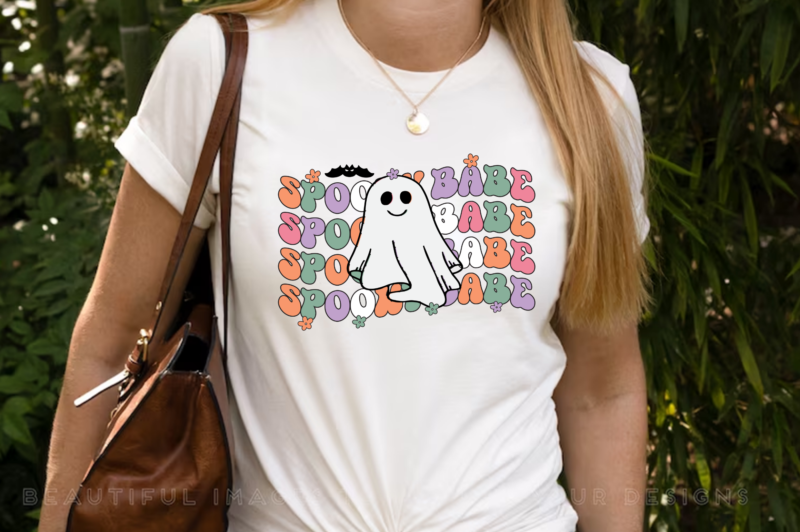 Retro Halloween Svg Bundle, Halloween T-shirt Bundle