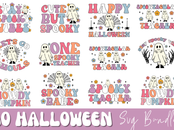 Retro halloween svg bundle, halloween t-shirt bundle Retro halloween svg bundle, halloween t-shirt bundle