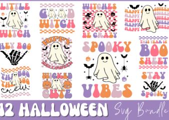 Halloween Svg Bundle, Halloween T-shirt Svg Bundle