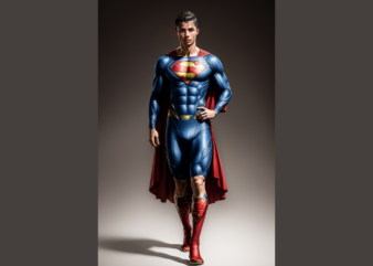 Ronaldo Super Man t shirt design graphic, Ronaldo Super Man best seller tshirt design, Ronaldo Super Man tshirt design, Ronaldo Super Man png file