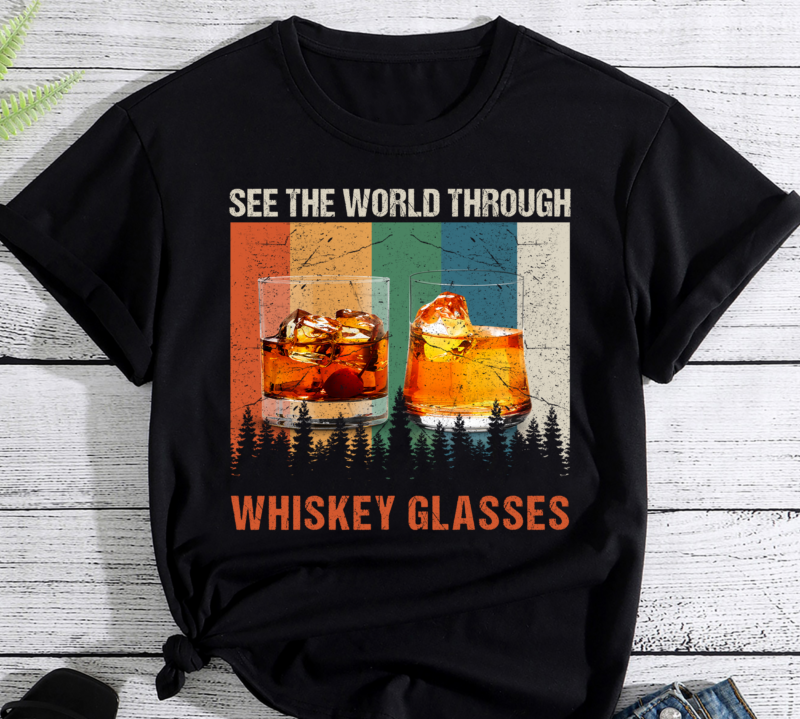See The World Through Whiskey Glasses Vintage Country Music PC