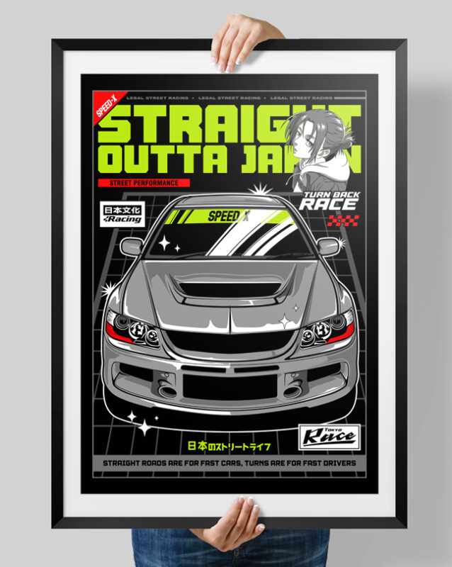 CAR T-SHIRT DESIGN BUNDLE part 4 – JDM Street Wear