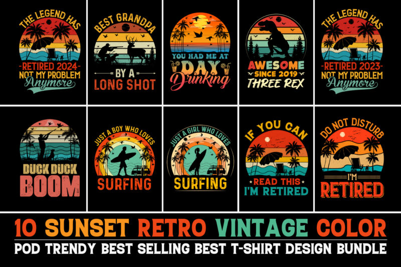 90 Retro Vintage Sunset T-Shirt Design Bundle,Retro Tshirt Design,Vintage Tshirt Design,Retro Vintage Tshirt Design,Retro T-shirt Design,Vintage T-shirt Design,Retro Vintage T-shirt Design, Retro Vintage Sunset,Sunset T-shirt,Vintage Retro Sunset T-shirt,Sunset Retro Vintage