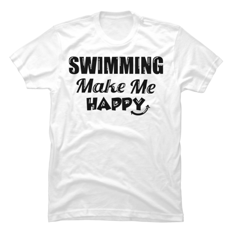 15 Swimming Shirt Designs Bundle For Commercial Use Part 5, Swimming T ...