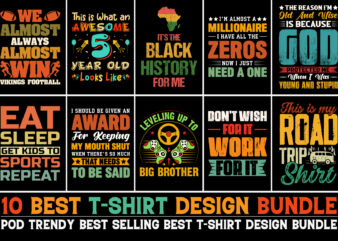 T-Shirt Design Bundle