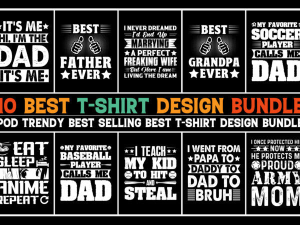 T-shirt design bundle