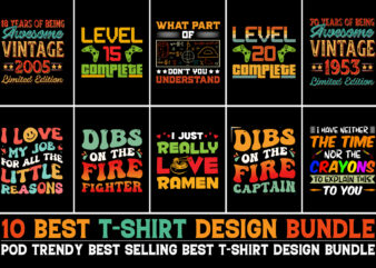 T-Shirt Design Bundle