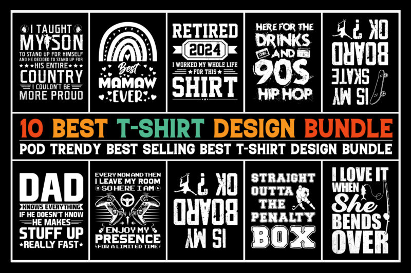 T-Shirt Design Bundle