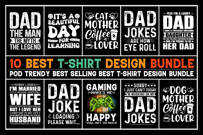 T-Shirt Design Bundle