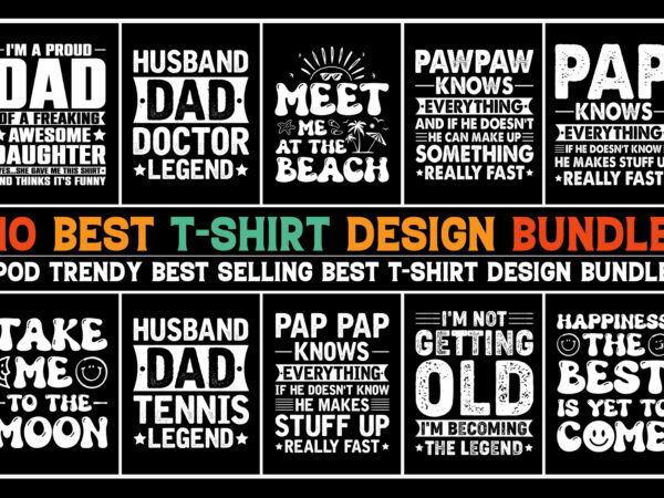 T-shirt design bundle