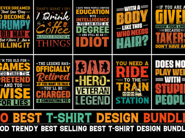 T-shirt design bundle