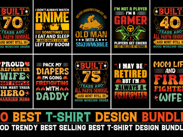 T-shirt design bundle