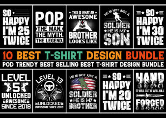 T-Shirt Design Bundle PNG