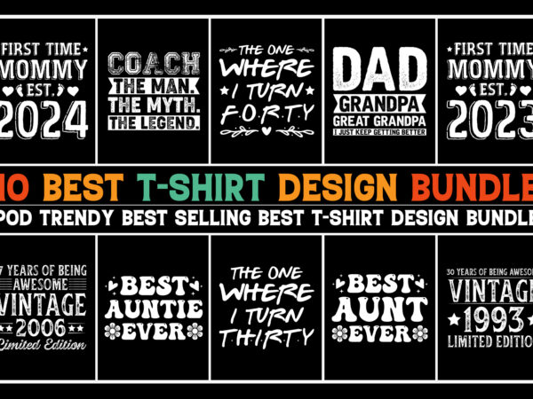 T-shirt design bundle-pod t-shirt design