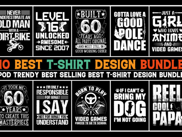 T-shirt design bundle