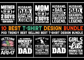 T-Shirt Design Bundle-Trendy Pod Best T-Shirt Design Bundle