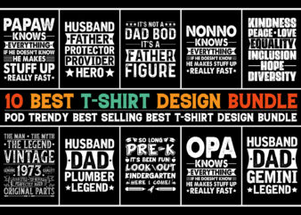 T-Shirt Design Bundle-Trendy Pod Best T-Shirt Design Bundle