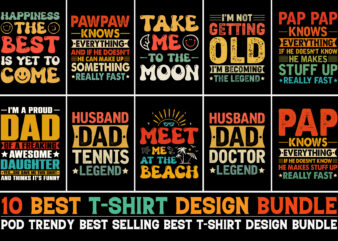 T-Shirt Design for POD