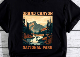 The Grand Canyon National Park Design T-Shirt PC