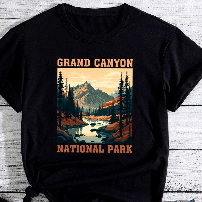The Grand Canyon National Park Design T-Shirt PC